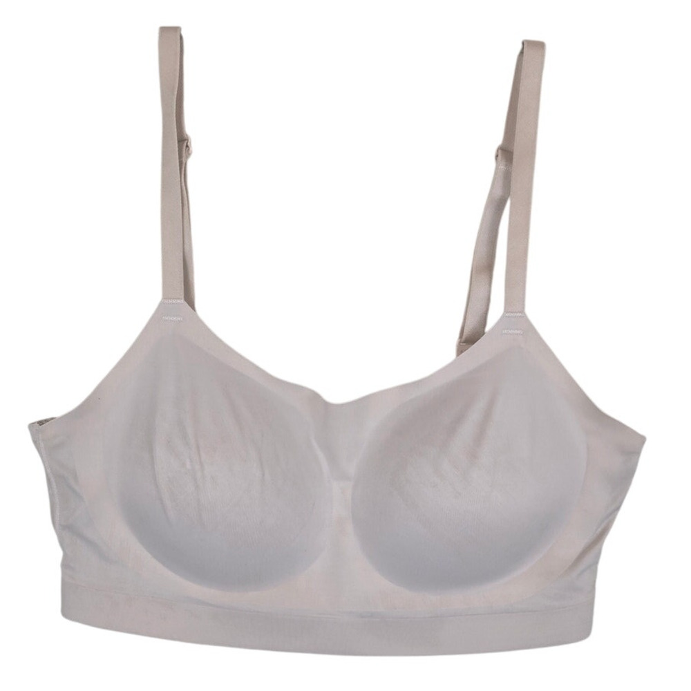 Soma Enbliss Luxe Adjustable Bralette Beige No Underwire Lightly Padded Women M